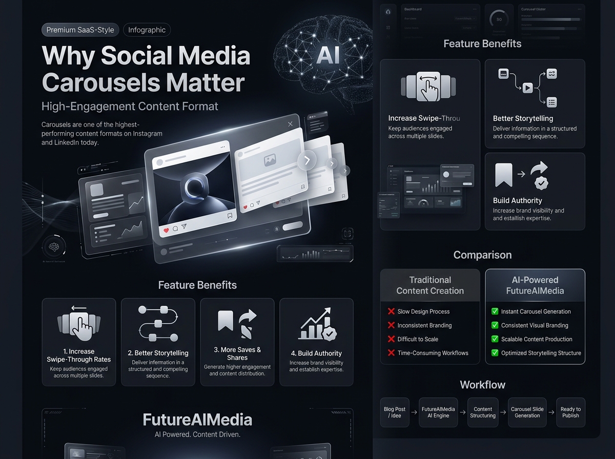 FutureAIMedia - AI Carousel Generator for Social Media