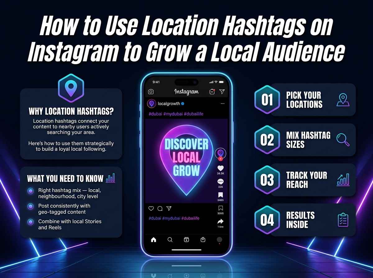How to Use Location Hashtags on Instagram to Grow a Local Audience