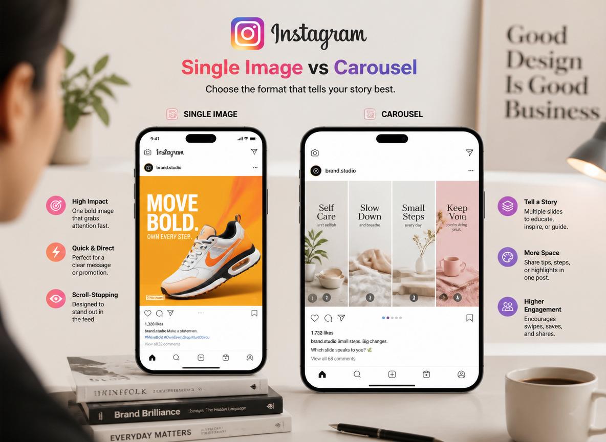 Instagram Carousel vs Single Image: Which Gets More Reach in 2026?