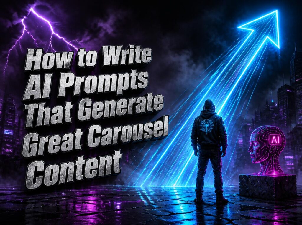 How to Write AI Prompts That Generate Great Carousel Content